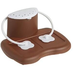 Microwave S'mores Maker in Minutes, Brown/White